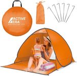 Active Era® Pop Up Beach Tent - Rated UPF 50+ for UV Sun Protection - Lightweight, Portable & Easy Set Up Outdoor Tent - Includes Carry Travel Bag & Tent Pegs - Ideal for Adults, Kids & Pets