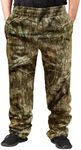 TrailCrest by Treel Mossy Oak Open Bottom Lounge Hunting Sweatpants, Country Roots™, Small