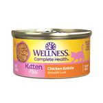 Wellness Natural Pet Food Complete Health Grain Free Canned Cat Food, Kitten Formula, 3 Ounces (Pack of 24), Chicken