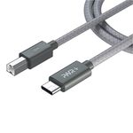 USB-C Printer Cable 10 Ft Type-C to USB B 2.0 High Speed for MacBook Pro HP Canon Brother Epson Xerox Samsung Lenovo Dell Acer Surface Yamaha Casio Digital Piano MIDI Keyboard Controller Audio Mixer