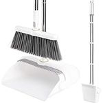 TOPZEA Broom and Dustpan Set with L