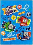 Hayashi KN473100 Bath Towel, Nap Size, Thomas & Friends Badge, 33.5 x 45.3 inches (85 x 115 cm)