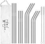 Hiware 12-Pack Reusable Stainless S