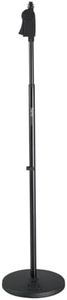 Gator Frameworks Microphone Stand with 10" Weighted Base & Deluxe Soft Grip Squeeze Height adjustment (GFW-MIC-1001)