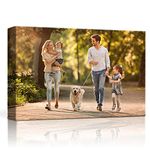 Custom Canvas Prints with Your Photos for Baby/Pet/Family, Personalized Canvas Pictures for Wall to Print Framed Wall Art