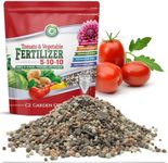 5-10-10 Tomato & Vegetable Fertilizer - Made in USA - Nitrogen, Phosphorus, Potassium Plant Food for Indoor/Outdoor Plants & Flower Gardens - Promotes Vigorous Growth and Big Blooms!