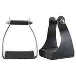 Tough 1 Aluminum Endurance Trail Stirrups, Black, 3-Inch