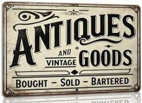 Generic Antiques and Vintage Goods Metal Tin Sign Bar Cafe Garage Man Cave Wall Decor Home Decor Art Poster Retro Vintage Plaque 8x12 Inch