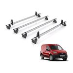 Rhino Roof Rack for Ford Transit Connect 2013+ [Only Suitable for Short (L1) Wheel Base Models] 4 Roof Bars + Loadstops - TA4FL/KLS2