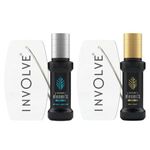 Involve Combo Offer : Involve Element Pro Meteor SHOWER + Gold Dust Spray Air Car Perfume | CAR Air freshener | car Accesssories | car interior & dashboard | Long lasting fregrance | Car perfume