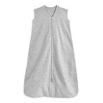 Halo SleepSack 100% Cotton Wearable Blanket, Heather Gray, Large