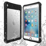 AICase IPad Mini 4 Waterproof Case/IPad Mini 5 Waterproof Case, High Touch Sensitivity ID IP68 360 Degree Shockproof Protective Cover with Kickstand for IPad Mini 5/IPad Mini 4