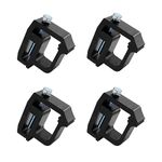 Ziciner 4 PCS Mounting Clamps Truck Caps Camper Shell, Heavy Duty Truck Bed Clamps, Canopy Clamps and Ladder Rack, Compatible with Silverado Sierra 1500 2500 3500, Ram1500 2500 3500, F150 F250