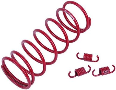 Glixal ATKS-03906 High Performance Racing Moped ATV Scooter Torque Spring with Clutch Springs for GY6 125cc 150cc 157QMJ 152QMI Engine (2000RPMRed)