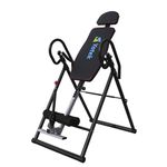 YATEK Gravity Inversion Table ECO, Heavy Duty Inversion Table foldable with total inversion, supports a weight of 150kg and a height of 2 meters, also has adjustable headrest
