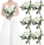 HOMENERGY Set of 6 Bridesmaid Bouqu