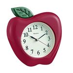 Westclox 3-Dimensional Apple 10" Wall Clock, Multicolor