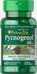 Puritan's Pride Pycnogenol 60 mg-60 Capsules