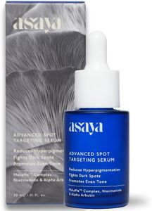 Asaya Advanced Pigmentation Serum for Reducing Dark Spots & Acne Marks | MelaMe™ Complex, Niacinamide & Alpha Arbutin | Fades pigmentation & Evens Dull Skin | For All skin types | Men & Women | 30 ml