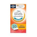 Lil-Lets Non-Applicator Ultra Tampons, Pack of 10