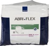 Abena Abri-Flex Incontinence Pants, Large Capacity Incontinence Pants For Men & Women, Breathable & Comfortable With Fast Absorption, Discreet Incontinence Pads - XXL1, 60-80" Waist, 1450ml, 12PK