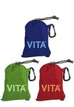 ChicoBag Vita Reusable Shopping Tote / Grocery Bag (Variety (Red, Green, Blue)) by ChicoBag