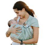 Nalakai Baby Sling Carrier - Bamboo and Linen Baby Wrap Carrier for Newborn and Toddler