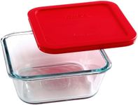 Pyrex 4c Sq Storage Red Lid,World K