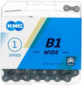 KMC B1 Wide Single Speed Chain, 112 Link, Black