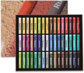 rubens Soft Oil Pastels Set, 48 Morandi Colors Versatile Art Pastel, Creamy Texture Extra Soft Oil Pastels for Blending & Layering, Muted Tones Pastel Paint Set for Artist Beginner Adult