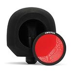 Iconic Mars Comet Portable Recording Vocal Isolation Booth | Microphone Pop Filter Shield Accessory