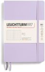 LEUCHTTURM1917 368156 Notebook Paperback (B6+), Softcover, 123 Numbered Pages, Lilac, Dotted