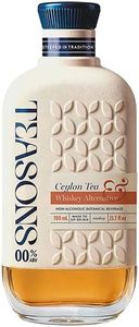 Teasons Ceylon Tea & Whiskey Alternative | 0.0% ABV | Award-Winning Non-Alcoholic Spirit | Halal Certified | Smoky & Peaty Ceylon Tea Blend | 700ml
