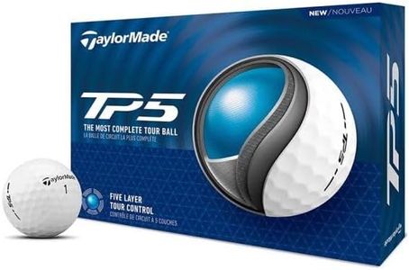 Taylormade TP5 Golf Balls - White (Pack of 12)