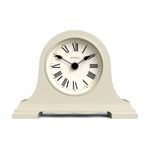 Jones Clocks® Speakeasy mantel clock | Classic Napoleon’s hat design | Pale Cream | Roman numerals |Traditional style for desk, table, shelf or bedside