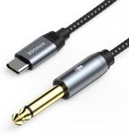 ZOOAUX USB C Guitar Cable,1/4 Inch 