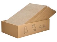 Cat Scratcher,Cat Scratching Pad,Cardboard Cat Scratcher,Grattoir Pour Chat,Cat Scratch,Cat Scratcher Cardboard Box for Indoor Cats 5 Packs in 1