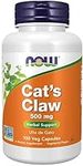 NOW Supplements Cats Claw 500mg Capsules, 100 Count