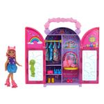 Barbie Chelsea Doll & Closet Toy Playset with 15 Pieces Clothes & Accessories Included, Foldable Set for On-The-Go Play & Storage, HXN03