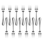 New Star 58048 Slimline Stainless Steel Dinner Fork, 7.5-Inch, Set of 12