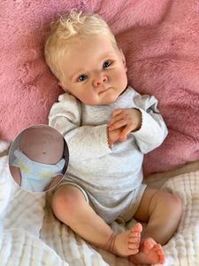 Zero pam Reborn Baby Dolls, Full Silicone Baby Doll, 45CM Realistic Baby Doll, Anatomically Correct Baby Boy, Reborn Baby Dolls Silicone Full Body,Lifelike Baby Dolls For Girls