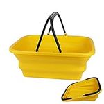 Collapsible 10L Wash Bucket for Car