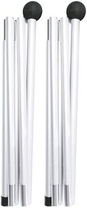 SUN NINJA Replacement Beach Tent Poles, 2 Poles Included