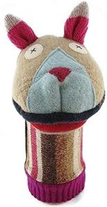 Cate and Levi 12" Handmade Puppet (Premuim Reclaimed Wool), Colors Will Vary Cat 12 inches