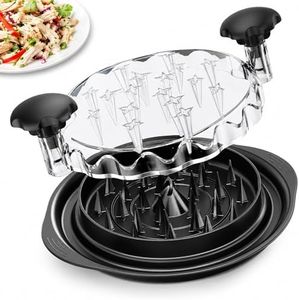 AveFare Large Chicken Shredder, Heavy Duty Highly Durable Chicken Shredder Tool Twist, Meat Shredder Machine, BPA Free, Strong Anti-Slip, Dishwasher Safe, Suitable for Pork Beef Chicken