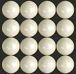 Box of 16 Coin Op Oversized Pool Table Billiard Cue Ball 2 3/8 "