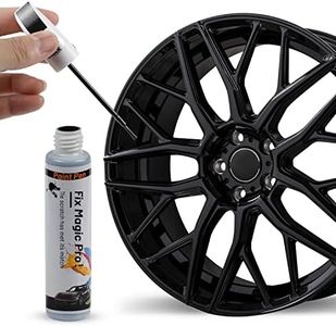 Ouzorp Car Wheel Scratch Fix Rim Touch Up Paint Rim Scratch Repair Pen Quick And Easy Wheel（BLACK）