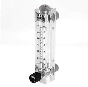 tatoko 1/2 Inch PT Thread 0.05-0.5GPM 0.2-2LMP Water Liquid Flow Meter Flowmeter