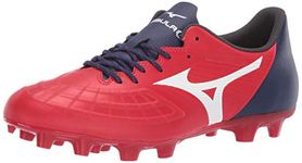Mizuno Men's Soccer Shoe, Red-Navy, 11 UK