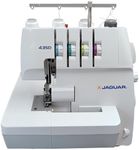 Jaguar Starter Overlocker Serger 435D, 3-4 Thread, Colour-Coded Threading, Differential Feed, 91W, LED Light, Includes Accessories.